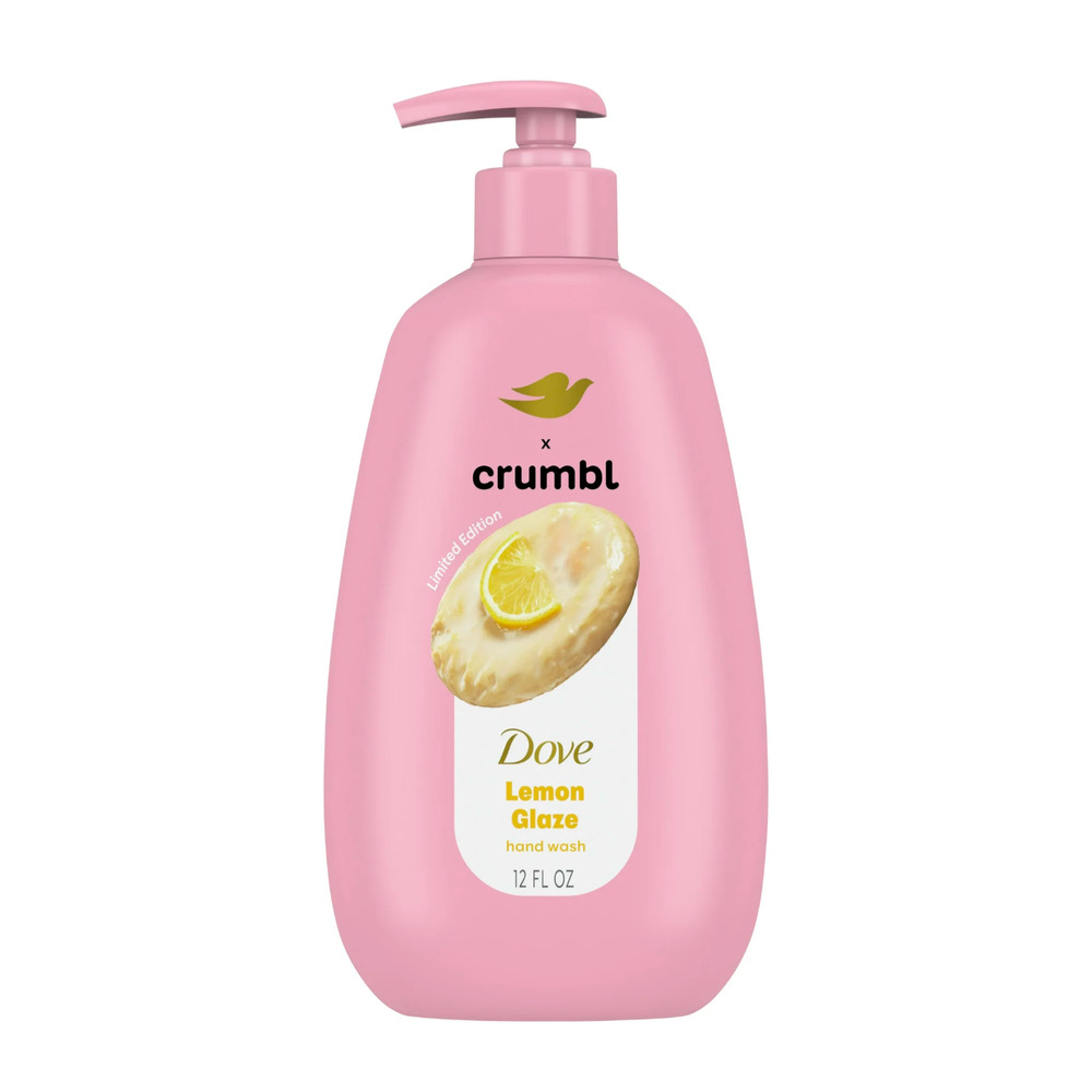 Dove Crumbl Moisturizing Liquid Hand Wash Lemon Glaze, 12 oz
